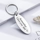 thumbnail image 3 of Regalos de papá para el día del padre, regalos de llavero para papá de cumpleaños de hijo e hija, corazón-22*33MM brillar Juguete, 3 of 4