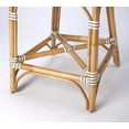 thumbnail image 4 of Butler Specialty Solstice Rattan Counter Stool in White and Tan, 4 of 9