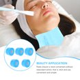 thumbnail image 3 of 5 Rouleaux de Papiers de Coiffure Jetables pour Col Outils de Coupe de Cheveux Bleus, 3 of 8