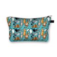 thumbnail image 2 of Estuche de cosméticos para mujer, bolsa de maquillaje Retro a rayas de búho, bonito hurones, organizador de belleza, bolsa de viaje, neceser de aseo qiuyongming unisex, 2 of 2
