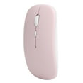 thumbnail image 4 of Ratón Rosa Inalámbrico Bluetooth 5.0 2 Modos Silencioso Accesorios para Computadora Portátil 2.4GHZ, 4 of 8