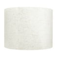 thumbnail image 6 of KFFKFF Set of 2 Drum Lamp Shades, 13-inch Top and Bottom Diameter x 10-inch Height, Medium Linen Lampshades for Table, Floor, and Pendant Lamps, Simple Assembly Required (Light Linen), 6 of 10