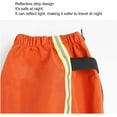 thumbnail image 4 of Shoe Covers with Non - Slip Sole, Snow and Rain Boot Reflective Strip, Zipper Closure Leg Gaiters for Outdoor Camping Fishing Cycling Riding, 4 of 5