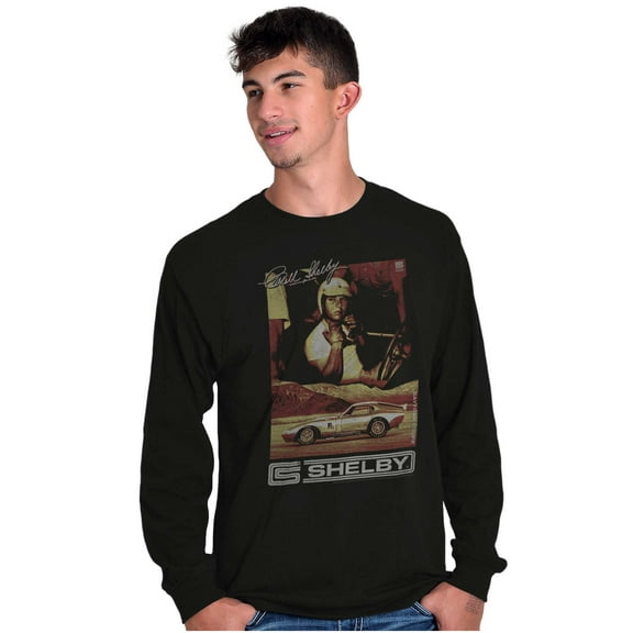 Carroll Shelby Daytona Racecar Driver Long Sleeve TShirt Men Women Brisco Brands S