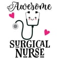thumbnail image 3 of CafePress - Awesome Surgical Nurse Pajamas - Women's Short Sleeve Print T-Shirt and Pants Light Cotton Pajama Set, 3 of 7