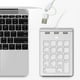 thumbnail image 4 of Mini Numeric Keypad Keyboard 18Keys Numeric Key Pad Numpad Number Pad with 3 Ports Type-C/Usb Hub for Laptop Desktop Pc, 4 of 5