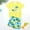 Yellow, variant on Gzbliryd Boy Swimsuit Short/long Sleeve Swim Trunks Toddler Boy Swim for Boys Bathing Suits (Yellow,120-7Y)