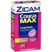 Zicam Cough Max Cool Cherry Cough Melts, 10 Count