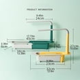thumbnail image 3 of Kitchen Retractable Sink Drain Basket Rack Dishcloth Sponge Holder Space-Saving Sundries Storage Rack, 3 of 6