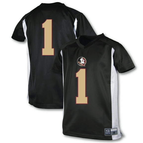 Youth Garb #1 Black Florida State Seminoles Football Jersey