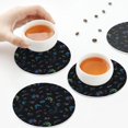 thumbnail image 7 of Gaeub Gamepads Print 6 Pcs Leather Coasters for Drinks ,Drink Coasters Sets,Drink Table Cup Coasters for Living Room Kitchen Coffee Decor,Round Shape, 7 of 7