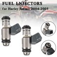 thumbnail image 1 of 2PCS Fuel Injectors For Dyna FLH FLT 2001-2010 IWP162 28040151A IWP-162, 1 of 10