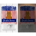 thumbnail image 2 of Patriotic USA Norwich Terrier Ceramic Night Light, 2 of 2