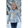 thumbnail image 4 of Disney Frozen Girls Hoodie Sweatshirt and Legging Pants Set for Toddler and Little Kids Elsa Anna, 4 of 6