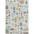 thumbnail image 2 of Addison Rugs Mayfield Premium Machine Washable Transitional Mid-century Modern Ivory Rectangle Rug, 5' x 7'6", 2 of 6