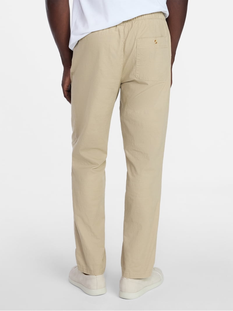George Men's & Big Men's Modern Fit Weekend Pull On Chino Pants
