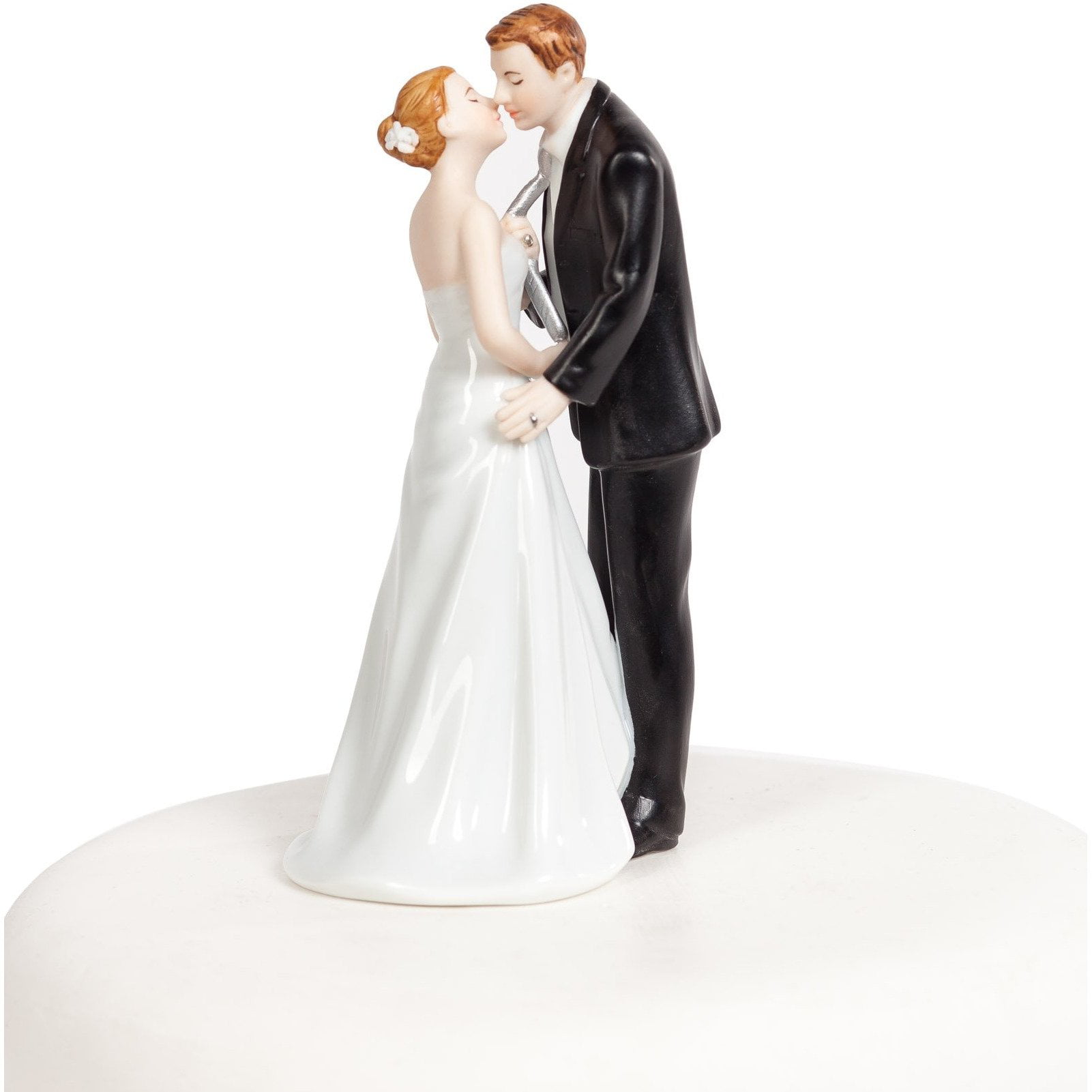 Funny Tie(ing) the Knot Wedding Cake Topper