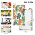 thumbnail image 6 of Yayeee 100% Cotton Hand Towels for Bathroom 16" x 28" Kitchen Towel, White Clover Pattern, 6 of 7