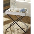 thumbnail image 3 of Ashley Table d'Appoint Janfield avec Plateau en Blanc Antique, 3 of 5