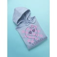 thumbnail image 3 of Virgo Emoji Zodiac Charm - Unique Horoscope Design Men's Hoodie, 3 of 4