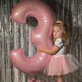 thumbnail image 4 of Pink Number 3 Balloon,40Inch Large Light Pink Foil Digital Helium Balloons,Pastel Pink Number 3 Balloons for Girls Women Birthday Baby Shower Anniversary Princess Party Supplies Decorations, 4 of 4