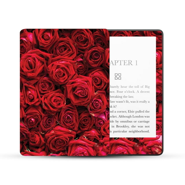 MightySkins Skin Compatible avec Amazon Kindle Paperwhite 5 6.8 Pouces 11e Génération (2021) Enveloppe Complète - Trop de Roses / Protectrice, et Autocollant Vinyle Unique / Facile à Appliquer / Fabriqué aux États-Unis