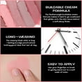 thumbnail image 5 of FOCALLURE Cream Blush Makeup, Long Wearing Blush Stick for Cheeks, BABY PINK, 5 of 8