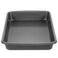 thumbnail image 6 of 4pc Bakeware Set: Nonstick Carbon Steel Baking Pan & Sheet, Dishwasher-Safe, Dark gray, 6 of 8