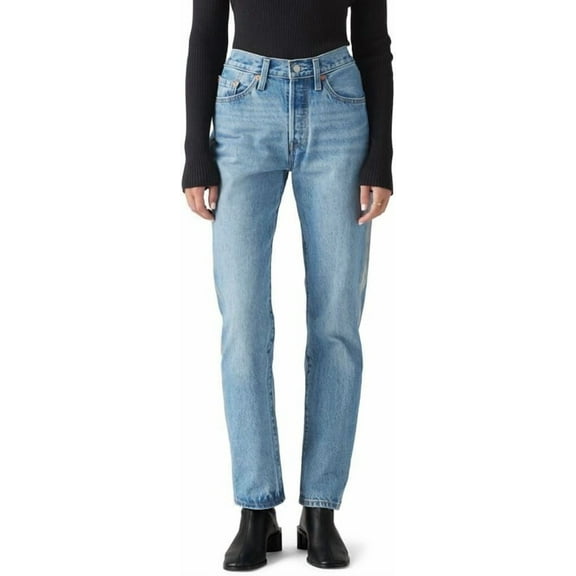 Levi's Women's 501 Original Fit Jeans Shine Theory Light Wash Size 29x30