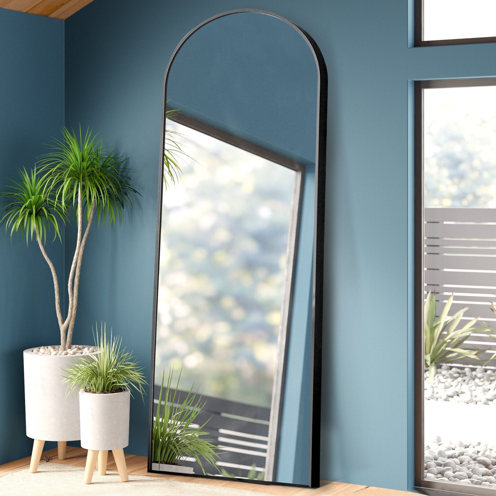 Modern Archtop Full Length Mirror Mirrors
