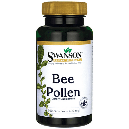 Swanson Bee Pollen 400 mg 100 Caps