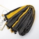 thumbnail image 2 of Bufanda de mujer, Amarillo mostaza, Negro, Idea de regalo para mujer, 2 of 5