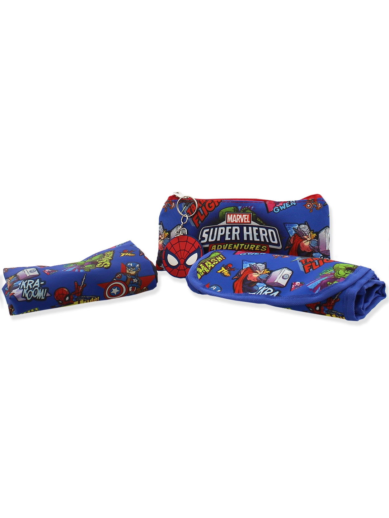 Super Hero Adventures Boys 5 piece Backpack and Snack Bag School Super Hero Adventures Boys 5 piece Backpack and Snack Bag School