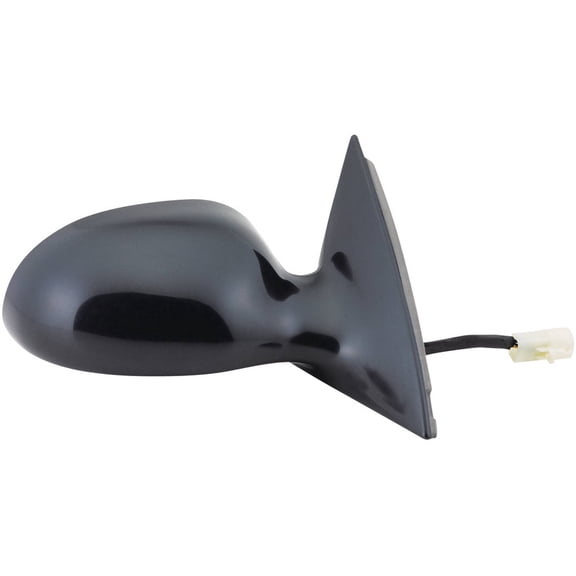 61535F - Fit System Passenger Side Mirror For 96-99 Ford Taurus Gl, Lx, Sho, Mercury Sable Sedan, Black, Non-Foldaway, Heated Power