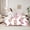 White, variant on Manfei Moon Skeleton Skull Twin Bedding Sets 7-Piece, Damask Flower Print Bedding Comforter Set, Mystic Boho Moon Stars Galaxy Reversible Sheet Sets, Breathable Home Decor