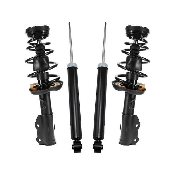 Front and Rear Suspension Strut and Shock Absorber Assembly Kit - Compatible with 2016 Chevy Malibu Limited