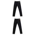 thumbnail image 1 of 2 piezas de pantalones forrados de lana térmica para mujer, mallas informales ajustadas para invierno, pantalones de chándal cómodos y transpirables con forro de XXXL SM SunniMix Pantalones con forro polar para mujer, 1 of 8