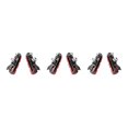 thumbnail image 2 of Eigraketly 1 par de piezas de bicicleta de repuesto de pastillas de freno para reemplazar negro/rojo Negro/Rojo 3piezas Eigraketly CBP226795, 2 of 6