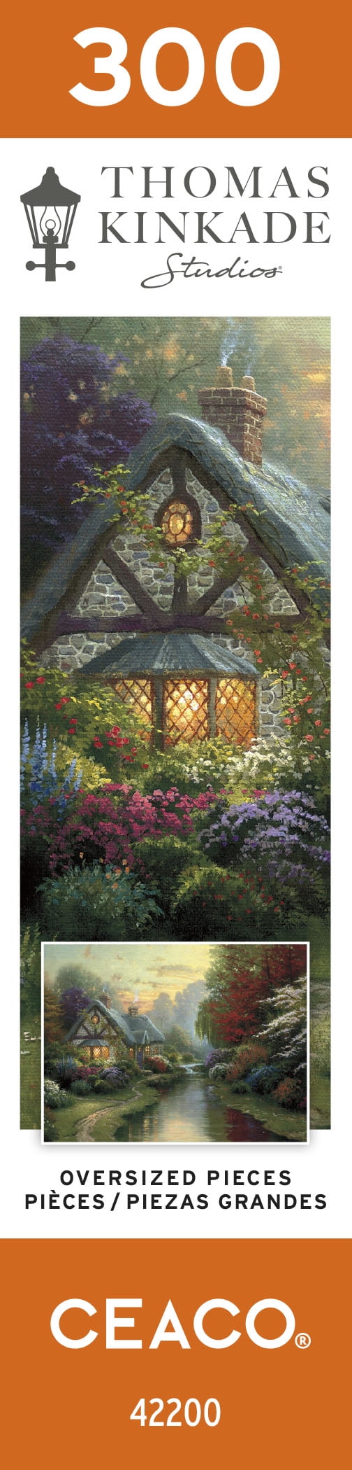 Ceaco Thomas Kinkade Inspirations A Quiet Evening 300 Piece Jigsaw Puzzle