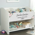 thumbnail image 3 of LifeSong Milestones Bookcase Footboard Storage Box Grandparents Grandma & Grandpas Grandkids (White), 3 of 3