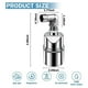thumbnail image 4 of 2X VáLvula de Control de de Agua AutomáTica VáLvula de Bola de Flotador de Acero Inoxidable de 1/2 Pulgada para Codo de Piscina de Tanque, 4 of 5