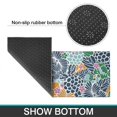 thumbnail image 6 of Pioneer Flower Floral Print Pattern Kitchen Rugs Sets Of 2,Anti Fatigue Kitchen Mat Rugs Non Slip Washable,Decorative Kitchen Floor Mats for Kitchen,Sink,Laundry,17"x30"+17"x47", 6 of 7