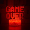 thumbnail image 1 of Night Light Games Overs LED 3D que cambian de color para niños, 1 of 2