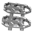 thumbnail image 3 of Par de reposapiés de motocicleta con placa de pedal de estribo ampliable compatible con Honda CB650R 2019-2020, 3 of 14