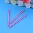 thumbnail image 3 of Raindrops 100pcs Paper Lollipop Sticks Cake Sticks for Birthday Party DIY Craft Project Rosy, 3 of 8