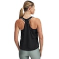 thumbnail image 2 of Camiseta sin mangas Under Armour Tech Swing para mujer, color negro/blanco, talla XL, 2 of 2