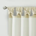 thumbnail image 4 of Madison Park Solid Pattern Window Curtains, Total Blackout Curtain Panel, 50” x 95”, Champagne, 4 of 8