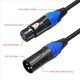 thumbnail image 3 of 2X Cable Divisor XLR de 50 cm, 1 XLR Hembra A 2 XLR Macho, Cable Divisor XLR en &, Cable Divisor de Micrófono para Amplificador Mezclador MFF, 3 of 5