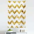 thumbnail image 1 of Chevron Tapestry, Horizontal Zigzag Pattern Chevron Minimalist Backdrop Simple Modern Design, Fabric Wall Hanging Decor for Bedroom Living Room Dorm, 5 Sizes, Pale Coffee White, by Ambesonne, 1 of 1