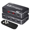 thumbnail image 1 of Conmutador HDMI Koopman de 5 puertos 4K 60 Hz con control remoto IR HDR10 3D, 1 of 7
